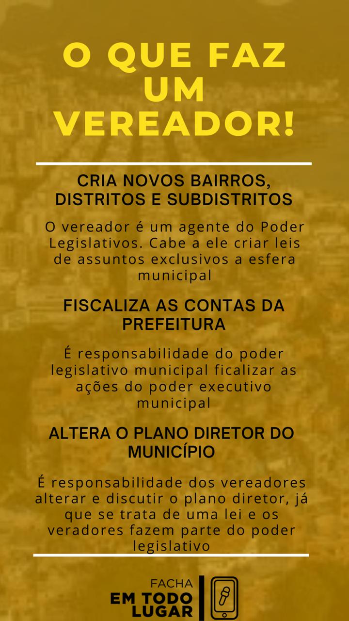 Prefeitos e vereadores: entenda as funções de cada um – Em Todo Lugar